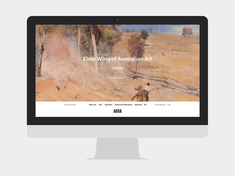 AGSA Desktop mockup